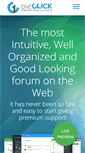 Mobile Screenshot of one-click-forum.com