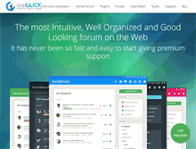 Tablet Screenshot of one-click-forum.com